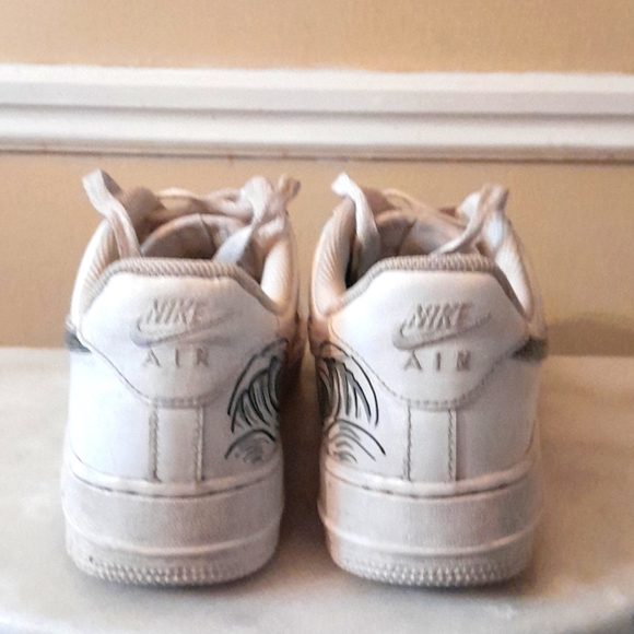 NIKE AIR FORCE 1 CUSTOM SIZE 8.5 - Picture 5 of 10